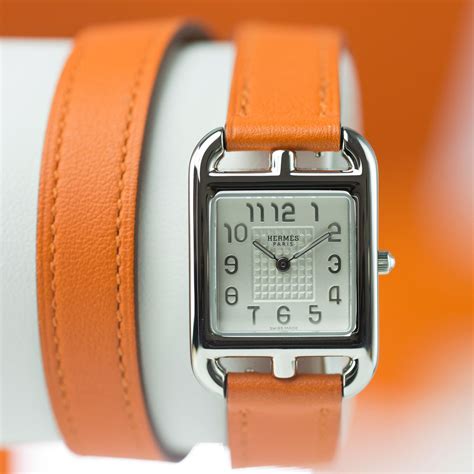 hermes cape cod watch orange|hermes cape cod watch men's.